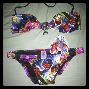 new Ed Hardy swimsuit bikini