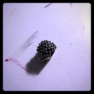 Authentic Sterling Silver Hedgehog Pandora charm
