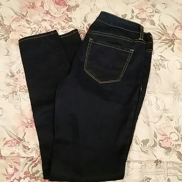Dark blue skinny jeans