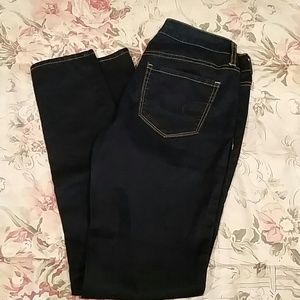Dark blue skinny jeans