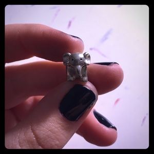 Sterling silver Elephant Pandora Charm