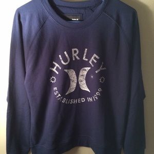 Navy blue Hurley Sweater!