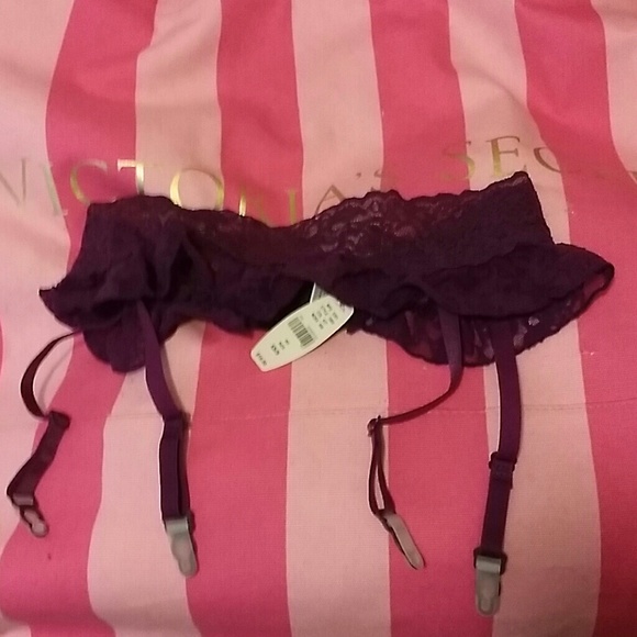Victoria's Secret Other - Victoria's Secret Plum Waist Garter Belt