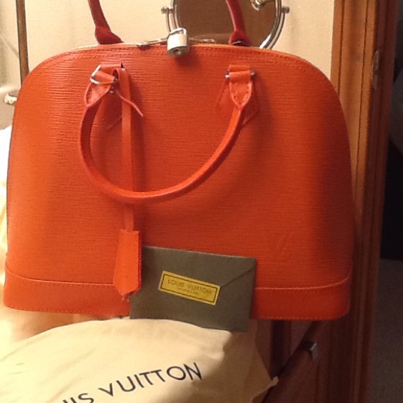 Veal handbag cowhide leather trim