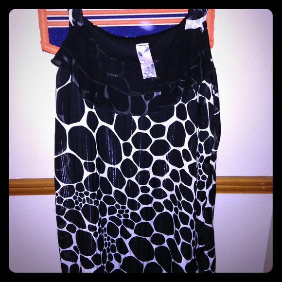 Animal print top