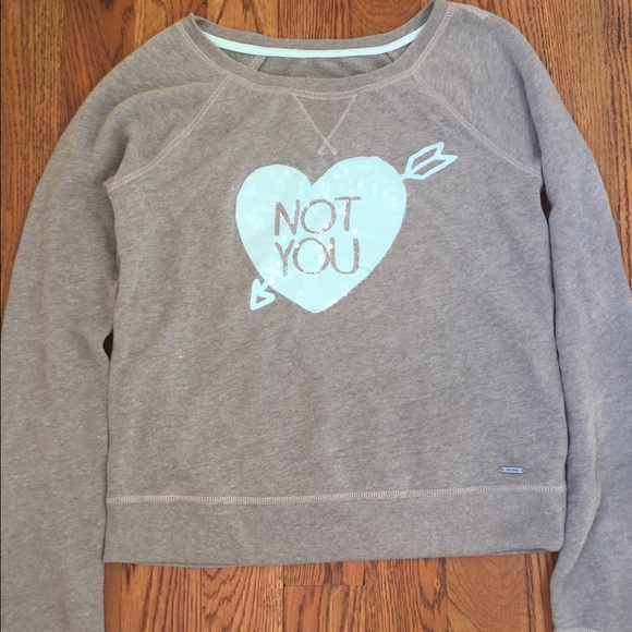 Gilly Hicks "Not You" Top