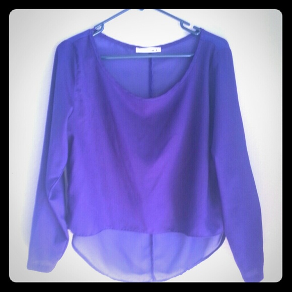 Purple shirt