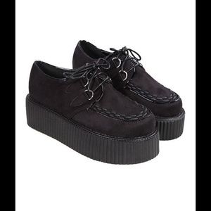 Double platform creepers