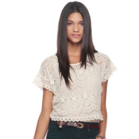 Lace Crop Top
