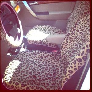Cheetah seat covers