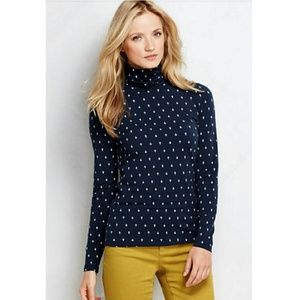 Lands End- Anchored Turtleneck (NWT) S,M