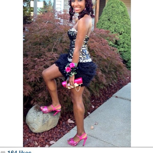Dress with shoes