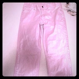 New York & Company pink jeans.
