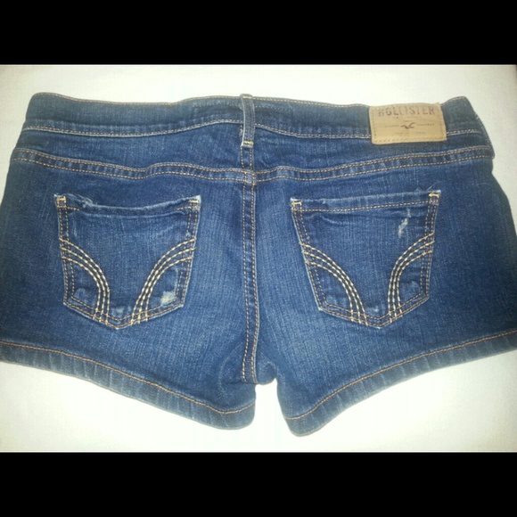 HOLLISTER JEAN SHORTS - Picture 1 of 4