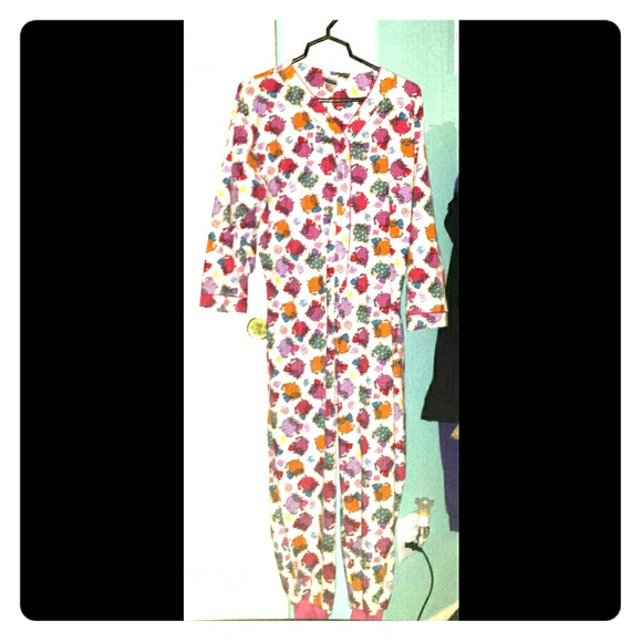onesie with funny cat pattern