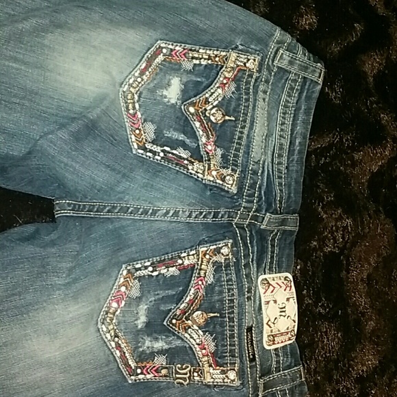 Miss Me jeans easy bootcut ..only worn twice