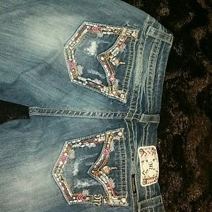 Miss Me jeans easy bootcut ..only worn twice