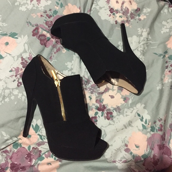 Black booties