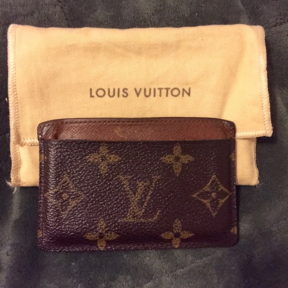 Authentic Louis Vuitton Credit card wallet