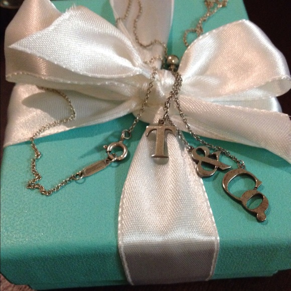 Tiffany & Co Silver T & Co Triple Drop Pendant
