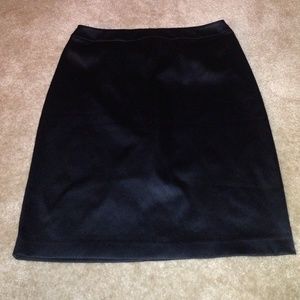 JS Collection Black Satan-like Skirt