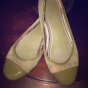 Green Banana Republic Flats