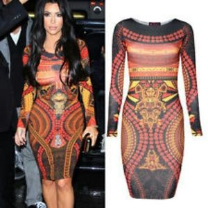 Kim Kardashian inspired dress