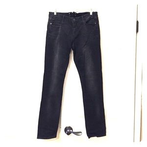 Hudson Jeans black skinny lace up size 30