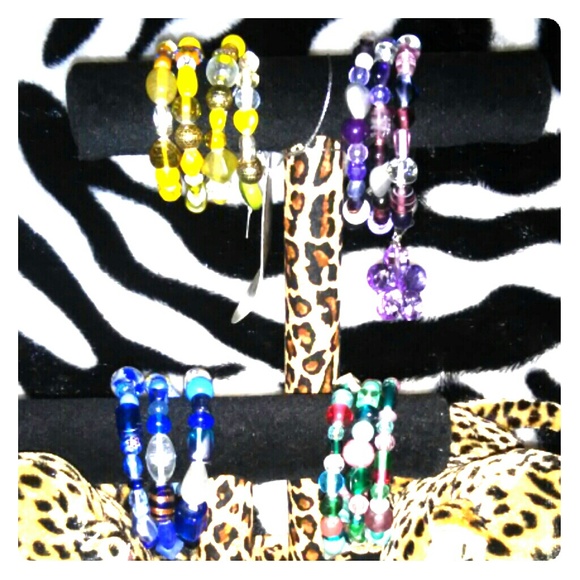 Glass Beaded Bracelets