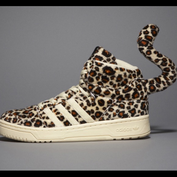 Jeremy Scott x Adidas Shoes | Jeremy Scott X Adidas Leopard Sneakers | Poshmark