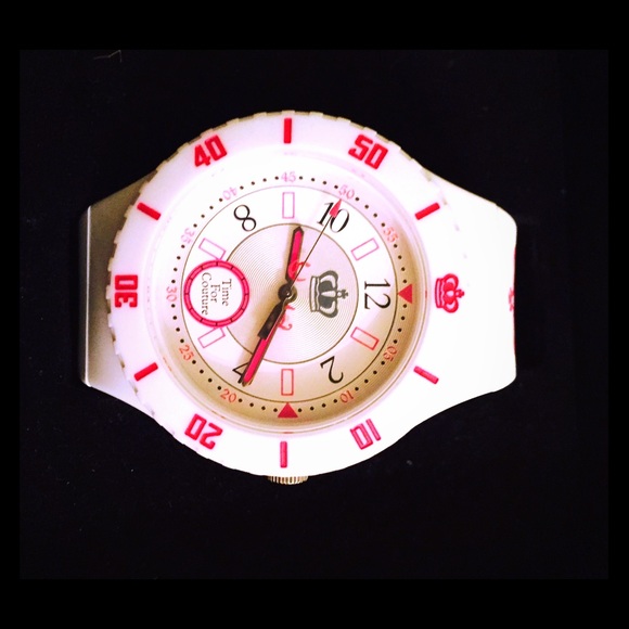 Juicy Couture Watch (white&pink)