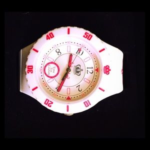 Juicy Couture Watch (white&pink)