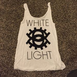 NWOT White Light Tank
