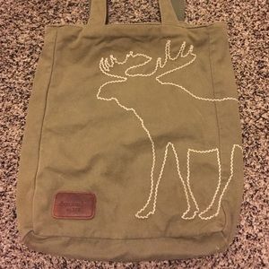 Camo Green Abercrombie Tote Bag