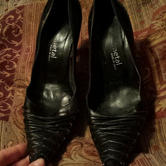 Gunmetal Heels