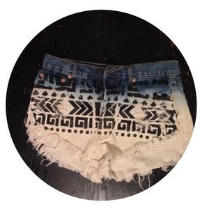 high waisted shorts
