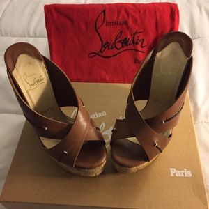 Marty 140mm calf VIP/cork Christian Louboutin