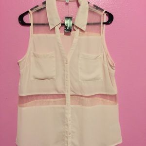 Light Pink/Beige Portfino Top Express