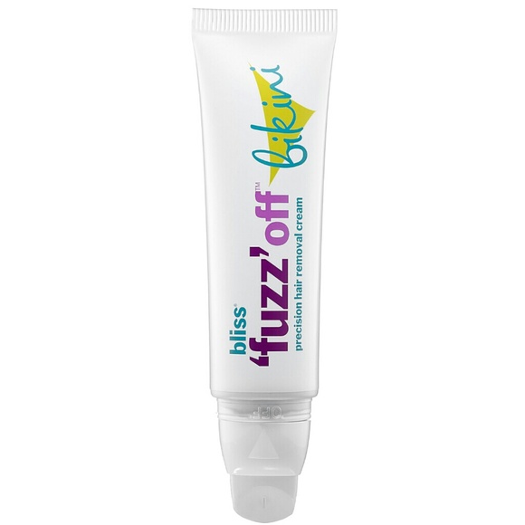 Bliss fuzz of bikini  cream.