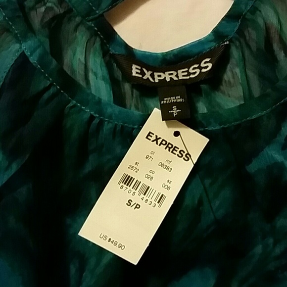 FLASH SALE! Sheer Top from EXPRESS - Picture 2 of 4
