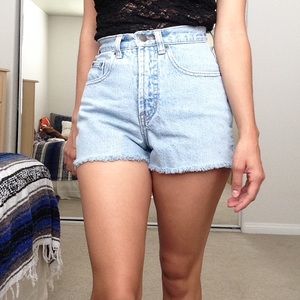 Denim Cutoff Shorts