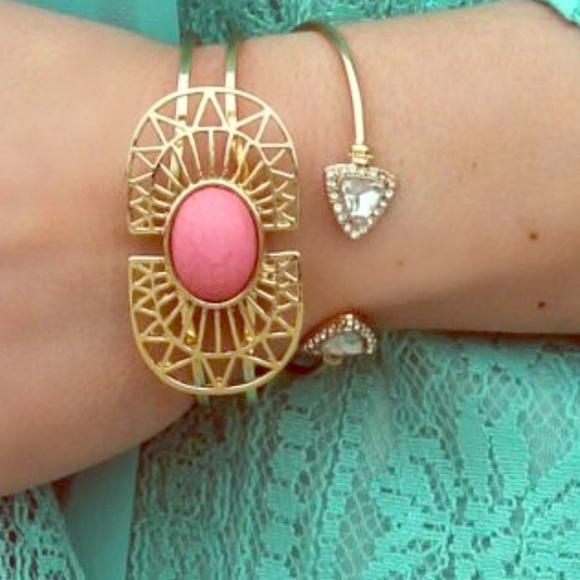 ❌SOLD OUT ❌ Aztec stone Bracelet - Picture 2 of 3