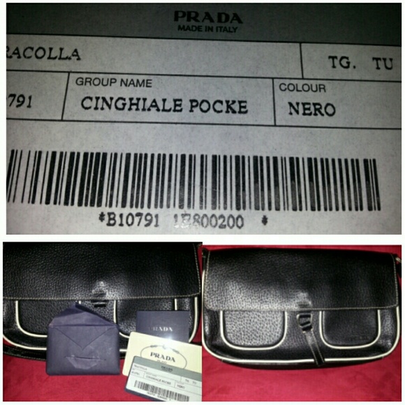 Authentic  black prada.purse exchange only