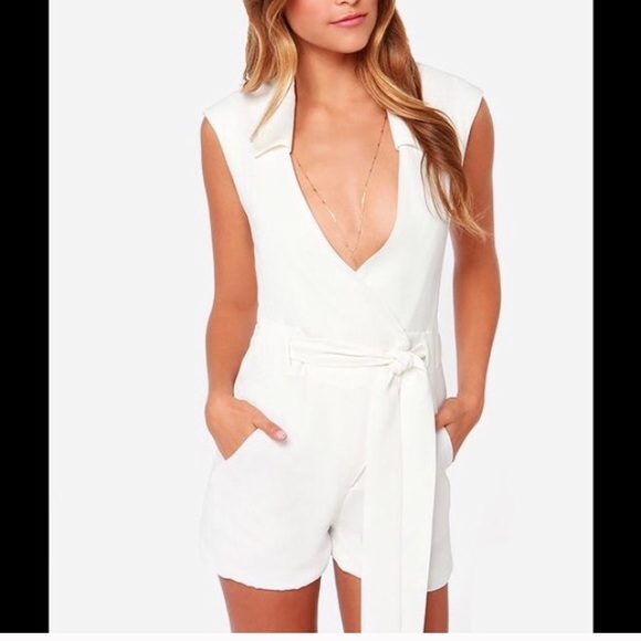 White romper
