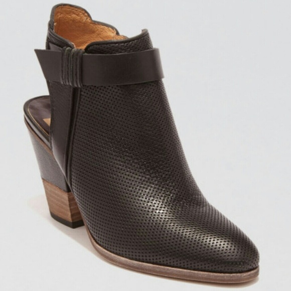 Black Cut out boot