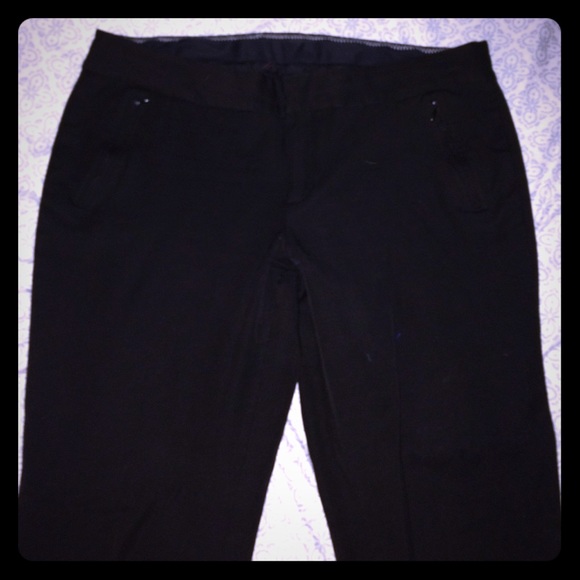 Banana Republic Pants - Banana republic 14L skinny black pants