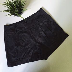 Floral Jacquard Woven Shorts