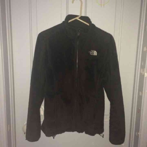 Black fuzzy north face