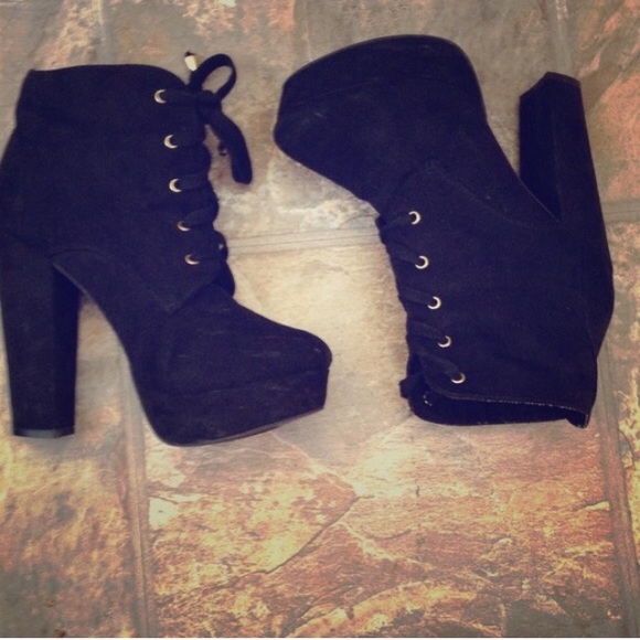 High fashion heeled boots