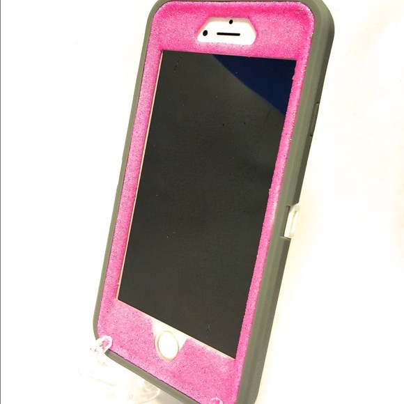 iPhone 6 plus Otterbox defender glitter case - Picture 2 of 3